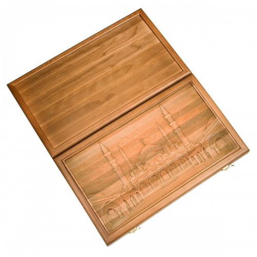 Нарды резные"Сердце Чечни"